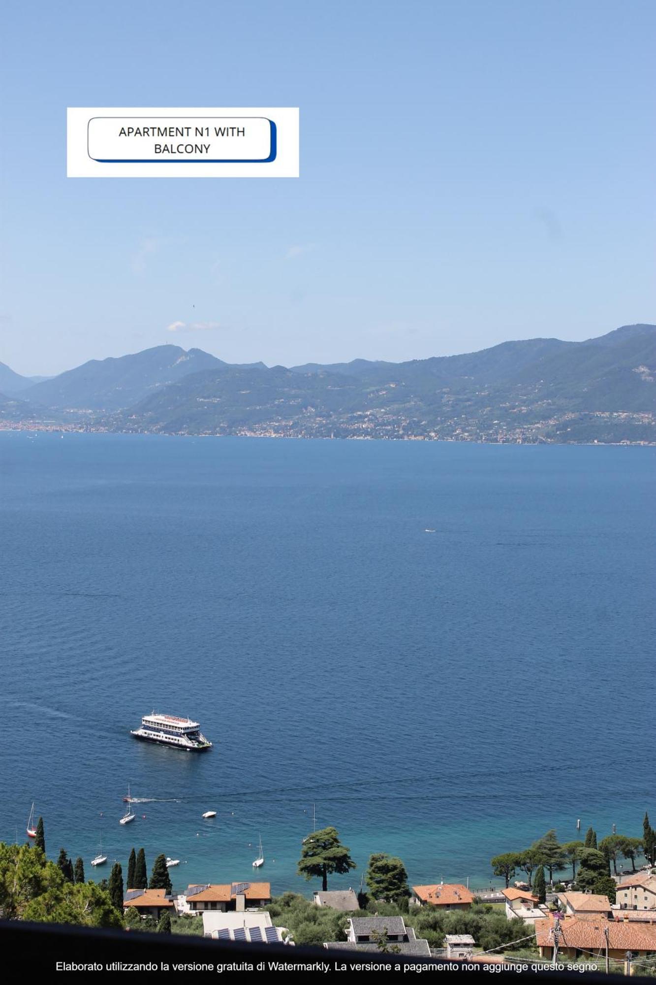 The View Apartman Torri del Benaco Kültér fotó