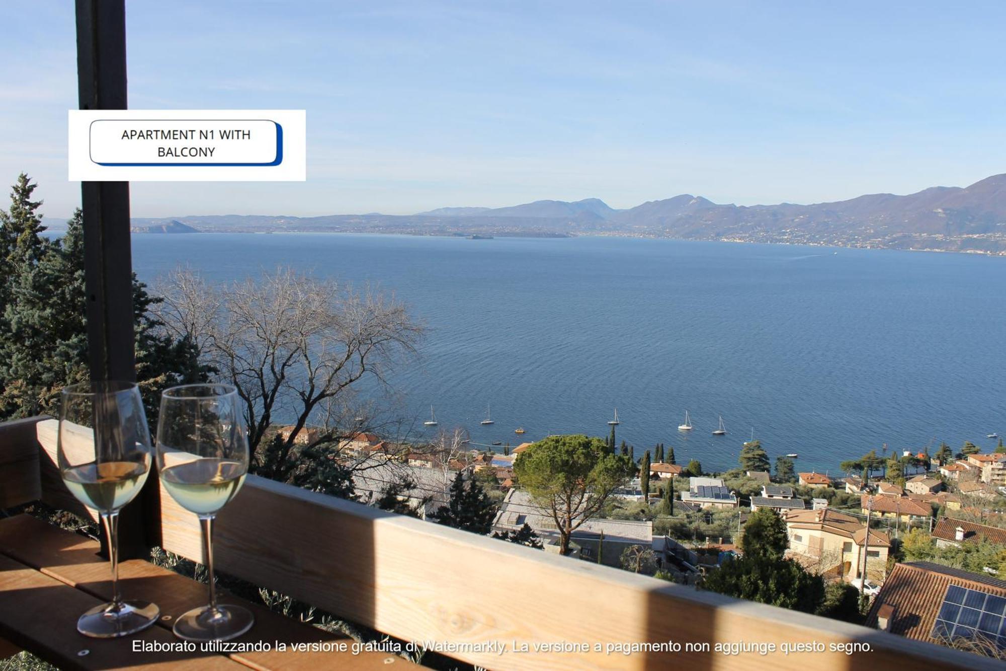 The View Apartman Torri del Benaco Kültér fotó