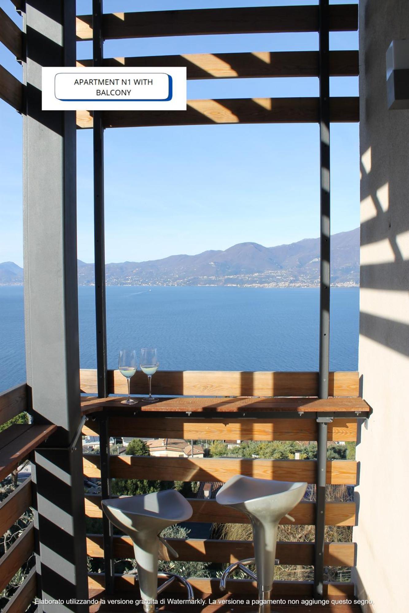 The View Apartman Torri del Benaco Kültér fotó
